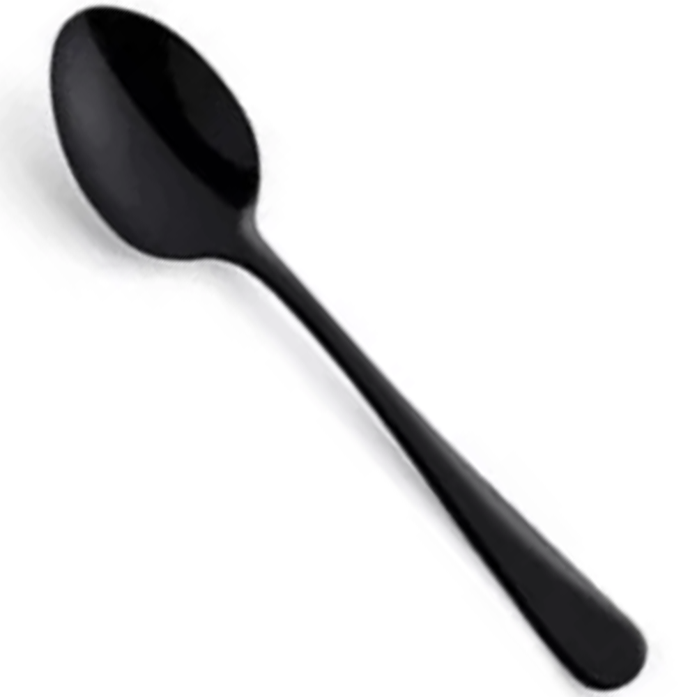 CUILLERE DESSERT NOIRE (250 unités)