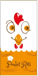 Sac Poulet enduit PP 19*6*33 (CARTON DE 500)