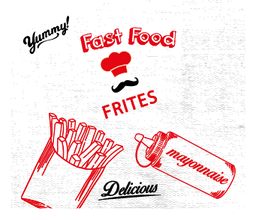 [16] Sac frite S 11*12 ING (COLIS DE 5000)