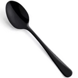 CUILLERE DESSERT NOIRE (250 unités)